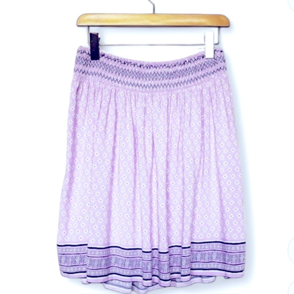 Brand New with Tags Old Navy purple Boho Skirt Size medium
